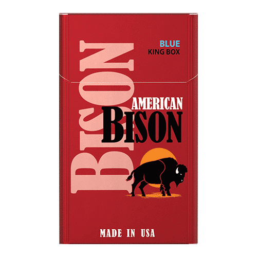 Сигареты American Bison Blue King Box