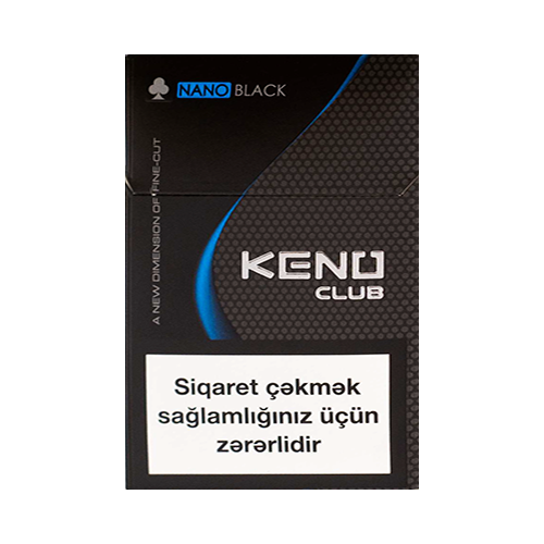 Сигареты Keno Club Nano Black